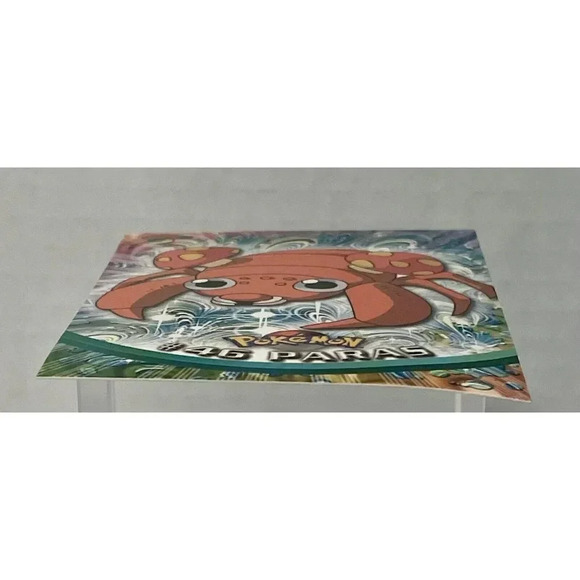 Topps Pokemon Paras  #46 | 1999‎ TV Animation Edition LP - Picture 13 of 14
